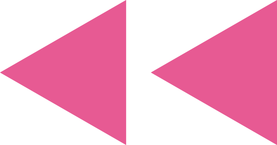 Pink arrow decoration